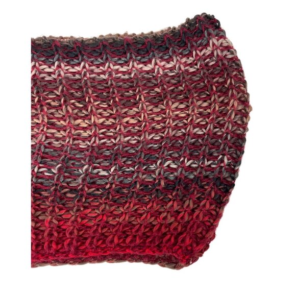 Collection Eighteen Multicolor Infinity Crochet Scarf - Picture 6 of 10